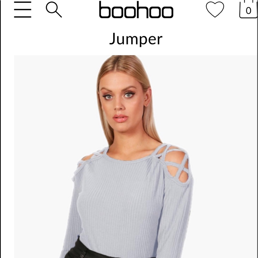Long tunic blouse, Black